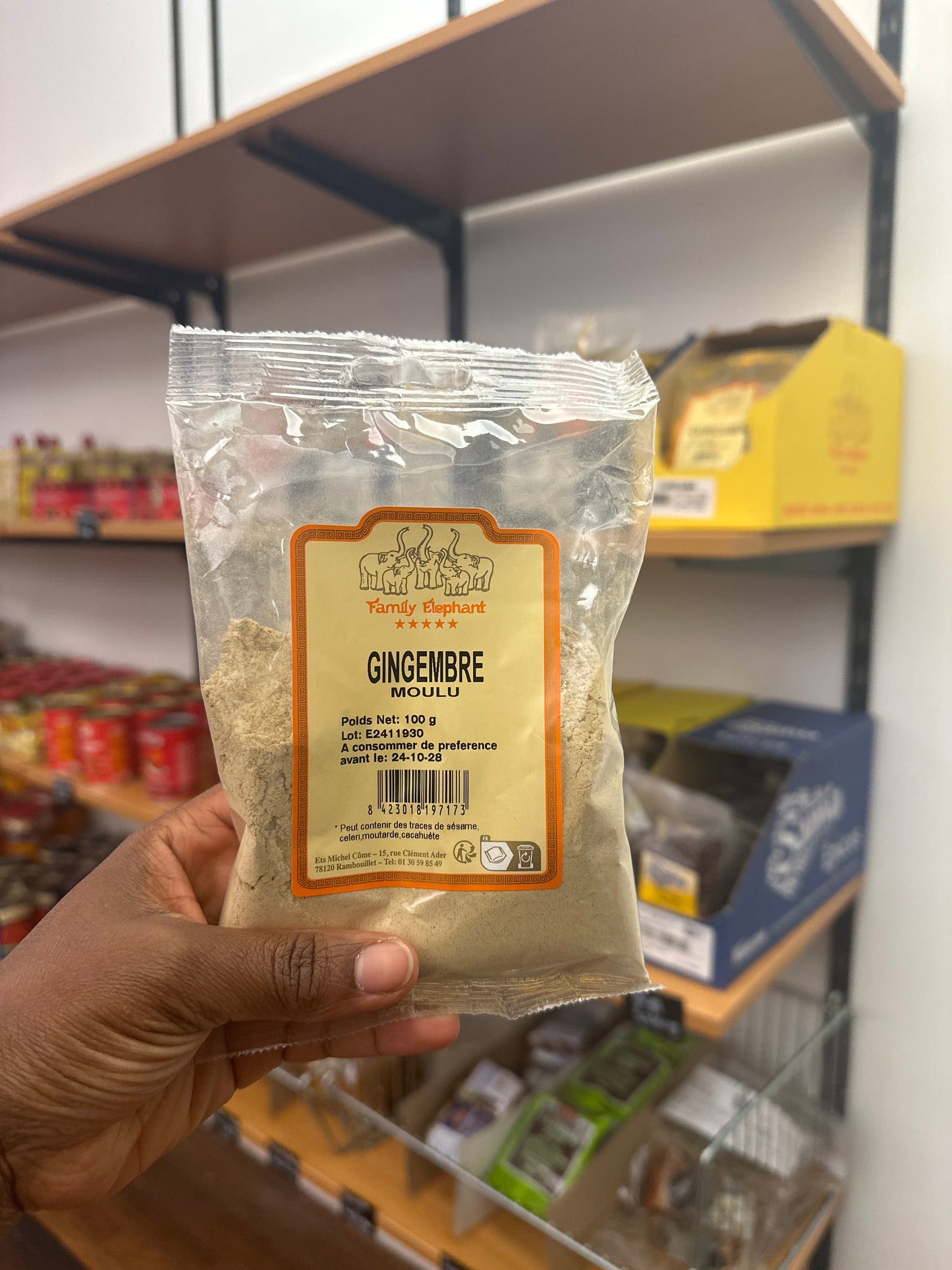 Gingembre moulu