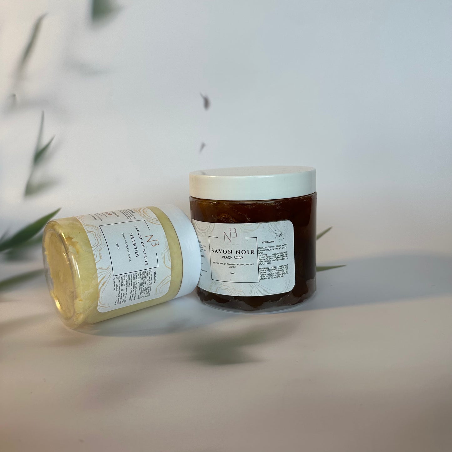 DUO BEURRE DE KARITE - SAVON NOIR